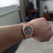 Bardzo ELEGANCKI Chronograf zegarek Poedgar clasic nowy