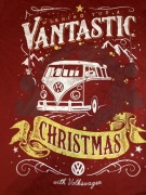 t-shirt koszulka świąteczna volkswagen vantastic