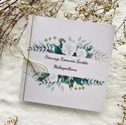 Zaproszenie komunijne złoty sznurek