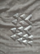 LEGO srebrne części r