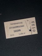 Magnes Bilet Ruckenwalde (Wierzbowa Śląska) - Sagan