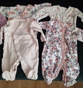 Pajace rozm 62 i rampers dzianinowe rozm 56