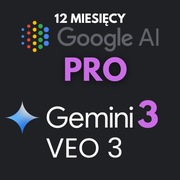Google AI Pro | Gemini 3 Pro | VEO3 | 2TB – 12 miesięcy