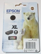 EPSON 26XL / C13T26214012 / BLACK / CZARNY / ORYGINAŁ