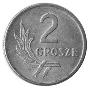 2 grosze 1949 moneta PRL
