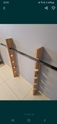 Sprzedam wieszak na 5 wędek, całość 96cm