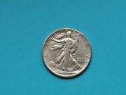 USA - 1/2 DOLARA - HALF DOLLAR 1943 r. - SREBRO AG 900