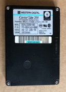 Zabytkowy stary dysk WD CAVIAR LITE 200, 200MB, ATA 2.5" WDAL2200-00