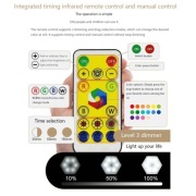 Światełka LED Hexagon Dotykowe