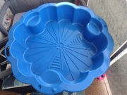 PIASKOWNICA STOKROTKA NIEBIESKA DUŻA PODWÓJNA 2W1 Cena za ZESTAW 2 sztuki