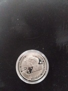 Medal 550 rocznica urodzin Mikołaja Kopernika; 30 mm w plastikowym kapslu