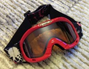 GOGLE z szybą "antifog" - nie parują