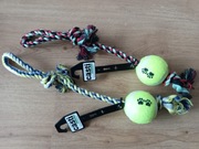 szarpaki z piłką dla psa