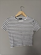 Crop top house prążki m