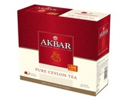 Herbata Akbar 100 szt ekspresowa pure ceylon x5 opakowań