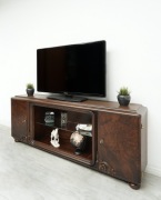 Zabytkowa komoda pod TV w stylu art deco, lata 30-te Po renowacji.