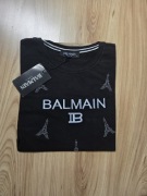 Balmain koszulka cyrkonie czarna M