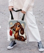 Torba z jamnikiem, jamnik, pies, szczeniak