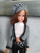 Lalka vintage klon lalki Bild Lilli/Barbie lata 60-te nowe ubranko