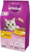 Whiskas 14kg kurczak, data 2027, nowa, sucha karma dla kota