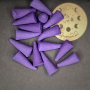 Kadzidło Kadzidła kadzidełka stożkowe Fiołkowe