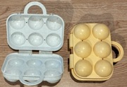 Pojemnik na JAJKA - turystyczny - 2 sztuki - dobra jakość