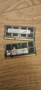2 kości pamięci ram do laptopa