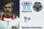 Bohdan Masztaler autograf 10x15 