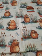 Komplet pościeli bawełnianej 140x200 handmade 