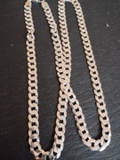 łańcuszek srebrny Pancerka