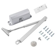 Hydrauliczny samozamykacz drzwi 15–45 kg regulacja 90° alu 831