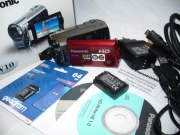 PANASONIC HC-V 10 - zapis HD, optyka z O.I.S., Japan , jak Nowa, PL Menu