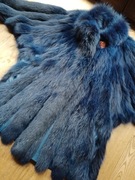 NOWE! PIĘKNY LIS NATURALNY + SKÓRA  R. 46,48