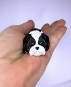 Brelok z psem, prezent, ozdoba Shih Tzu