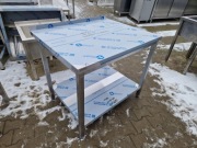 Stół Gastronomiczny Z Półką Stal Nierdzewna 100/80/85