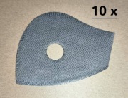 (x10) Wymienne filtry PM2.5 FPP2 do masek antysmogowych
