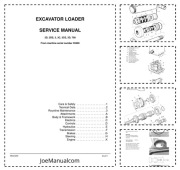 JCB 2D 2DS 3 3C 3CS 3D 700 Service Manual Instrukcja serwisowa naprawcza 
