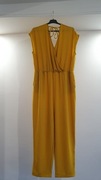 Elegancki damski kombinezon Only Carmakoma rozmiar XXXL/46 Żółta musztarda!