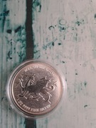 Srebrna moneta Wallish Dragon 1 OZ  