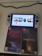 Sprzedam Nintendo switch oled z grami