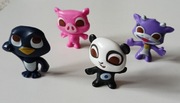 Milka secret Box krówka pingwin świnka panda figurka 4szt Zestaw 