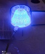 Nawilżacz powietrza z wulkanem i kolorowym LED USB TYPE-C dla dzieci.