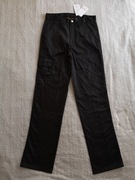Nowe czarne spodnie bojówki FNT 30/33