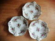 Zestaw porcelany, 3 konfiturówki, Rosenthal Moliere