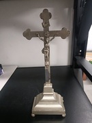 Stary krzyż metalowy 