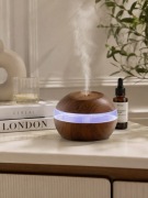 DELUXA Nawilżacz powietrza aromaterapia LED imitacja drewna