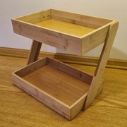 Organizer 2 tacek bambusowych 