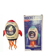 Zabawka rakieta kosmiczna z para dla dzieci