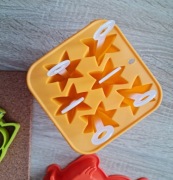 Silikonowa forma do lodów na patyku 6 sztuk parasole