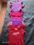 T-shirty dla dziewczynki adidas.